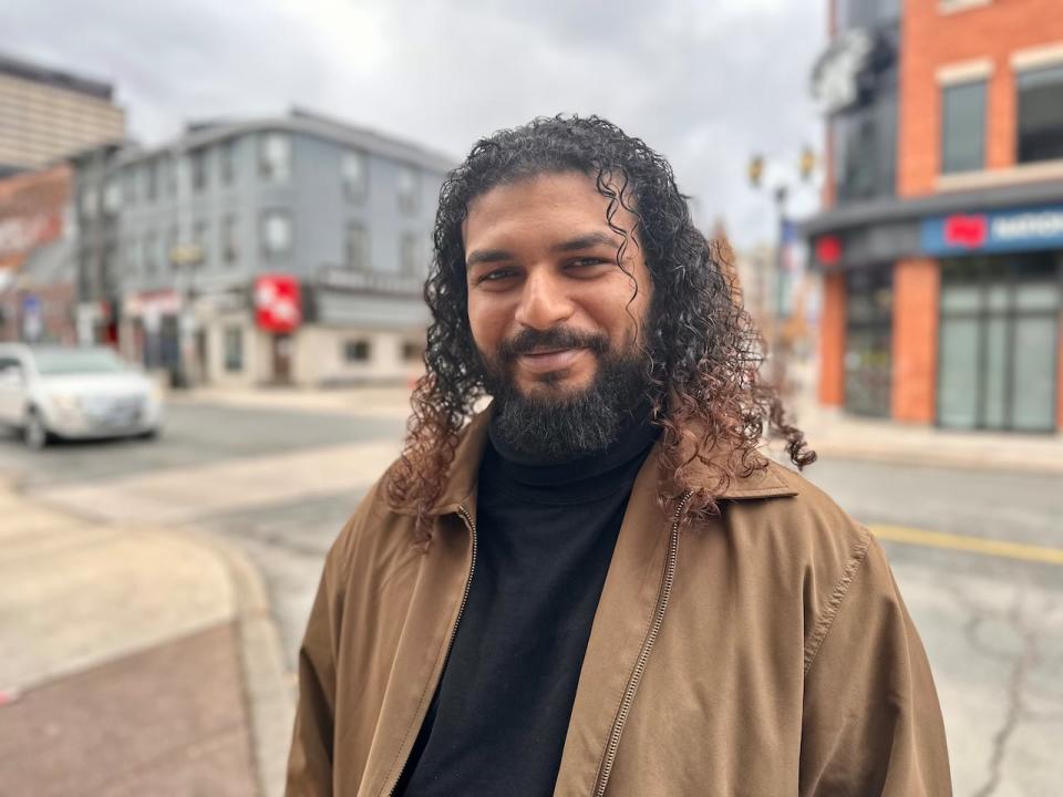 Alfred says he was inspired by his friend offering free haircuts in the U.S., as a way to help people experiencing poverty or homelessness.