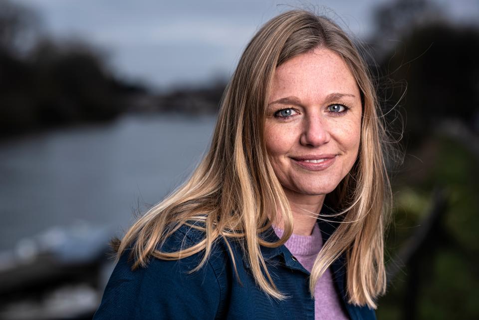 Penn by the Thames near her home in Richmond (Daniel Hambury/Stella Pictures Ltd)