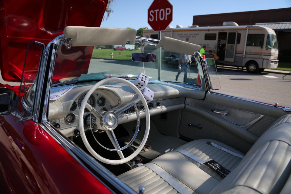 The annual tax collector's car show will have its 12th edition later this month. This photo is from the 2014 show.