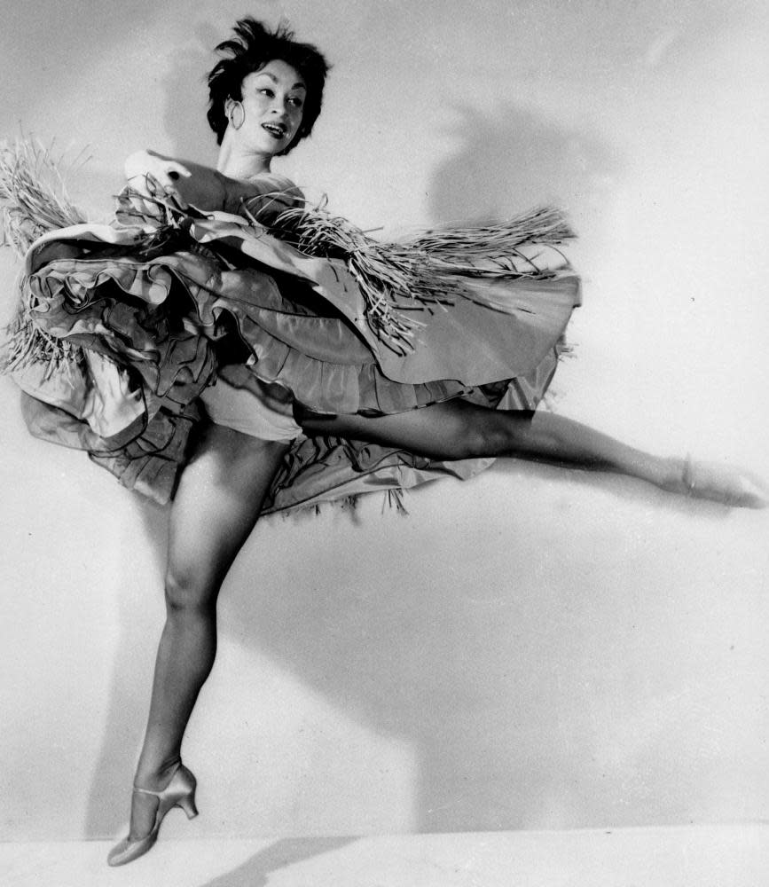 Chita Rivera in West Side Story in 1957.