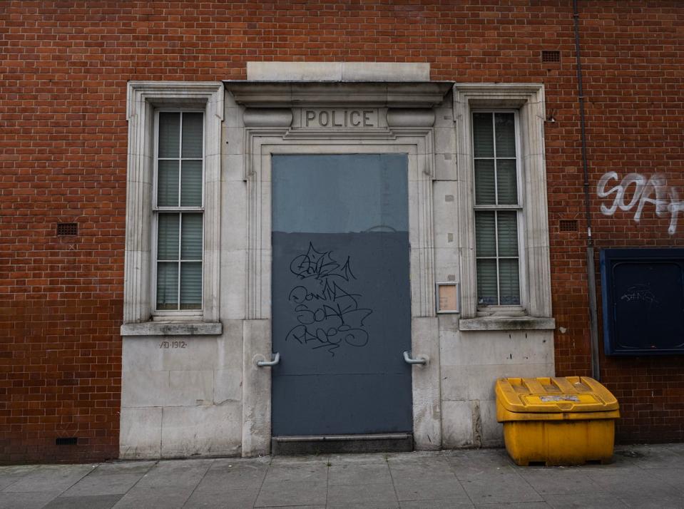 Streatham police station, which is closed to the public (Daniel Hambury/Stella Pictures Ltd)