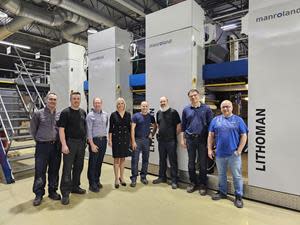 From left to right : David Gilbert, Yannick Poirier, Yvan Poulin, Nathalie Grégoire, François Pomerleau, Jonathan Lapointe, Vincent Gilbert and Marc Giguère.