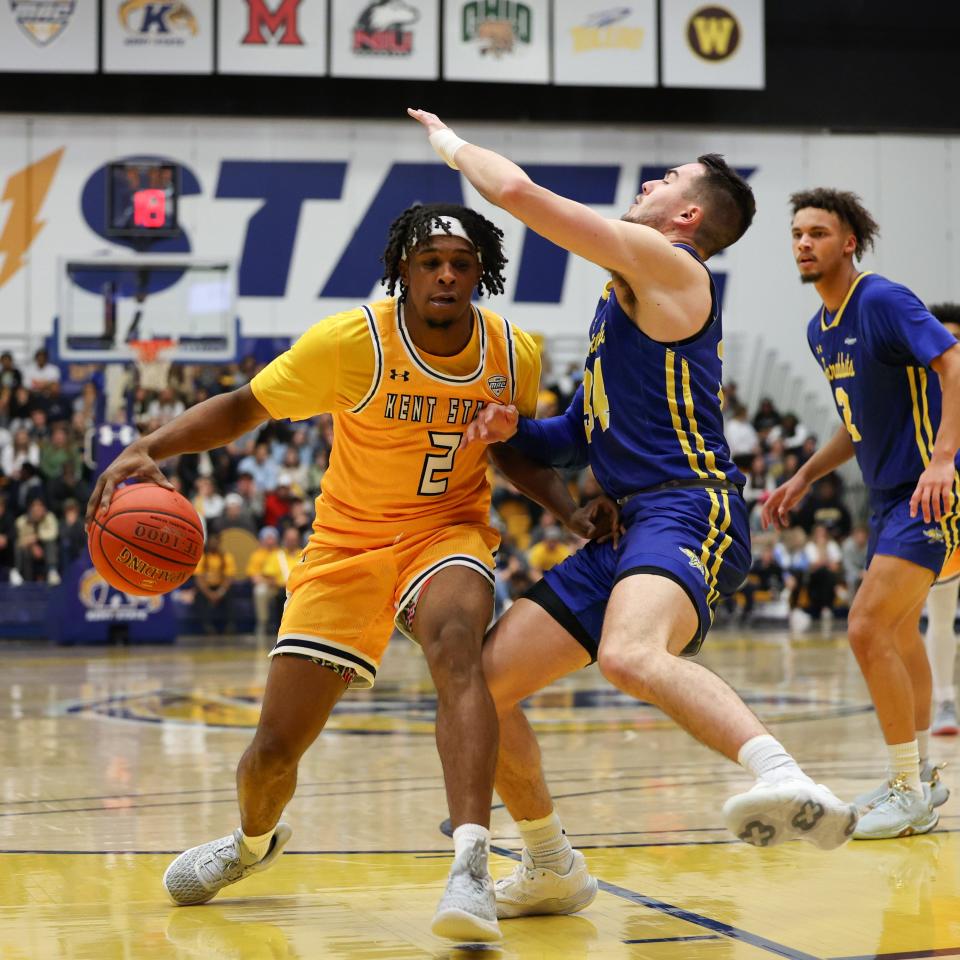 Kent State Mens Basketball Dominates South Dakota State At Macc 83 68 7734