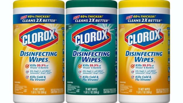 Disinfecting wipes kill up to 99.9% of surface bacteria and viruses.