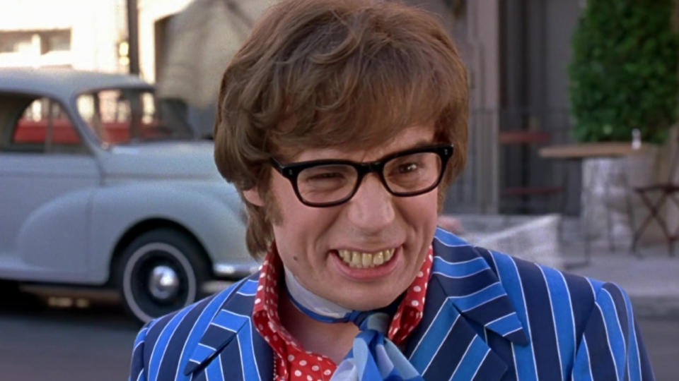 Mike Myers in Austin Powers: International Man of Mystery