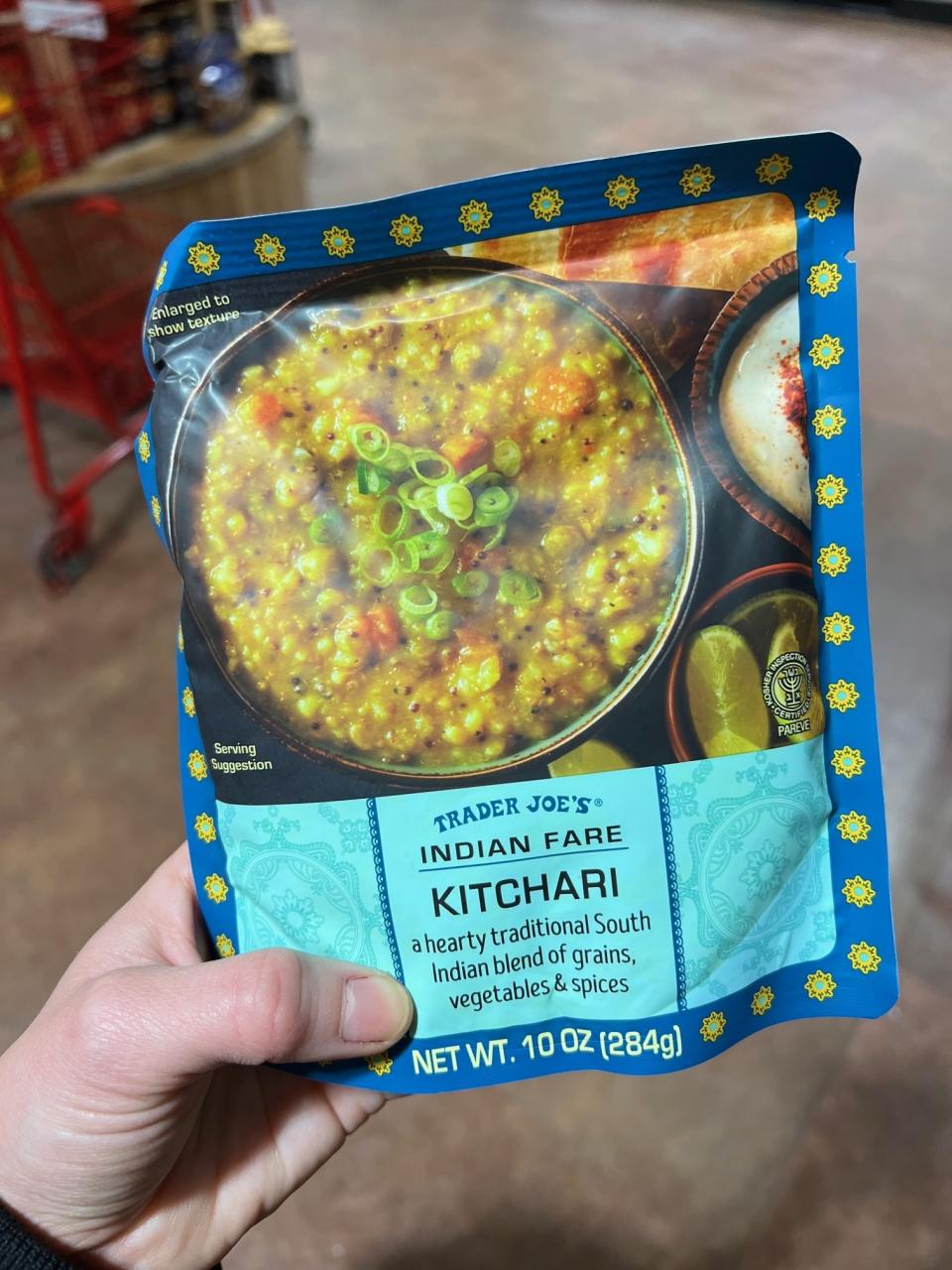 A pounch of Kitchari