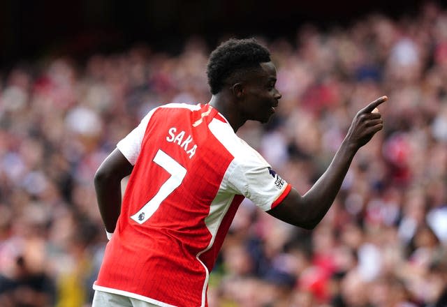 Bukayo Saka File Photo