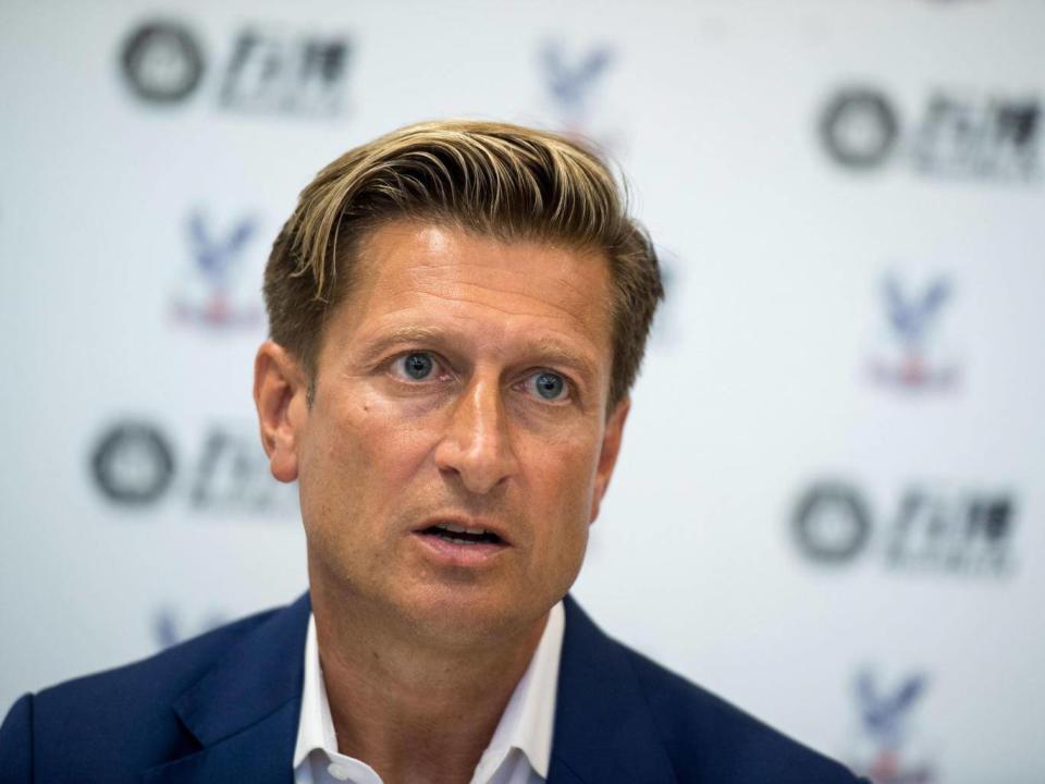 Steve Parish will be criticised, but with the club and squad unconvinced by De Boer he had to act (AFP/Getty Images)