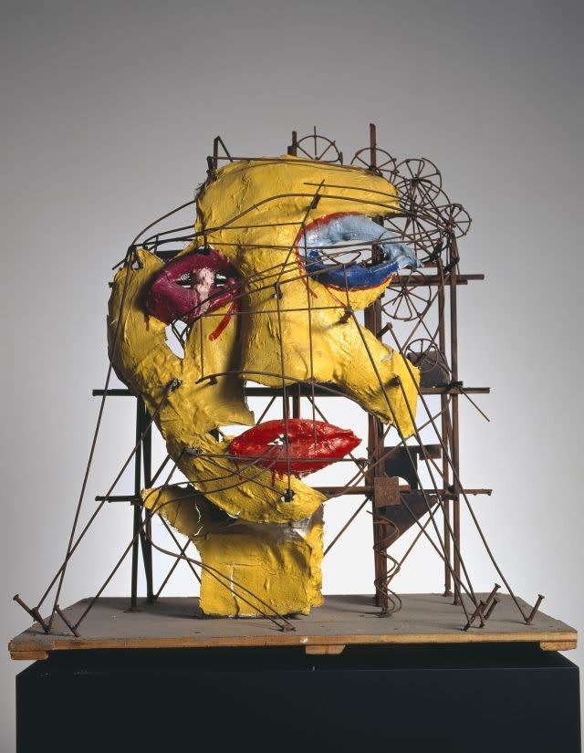 Jean Tinguely and Niki de Saint Phalle, 'Le Cyclop - La Tête, 1970. Collection Museum Tinguely Basel' - a cultural commitment of Roche, donation Niki de Saint Phalle