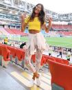 <p>Isabel Goulart, girlfriend of Germany’s Kevin Trapp </p>