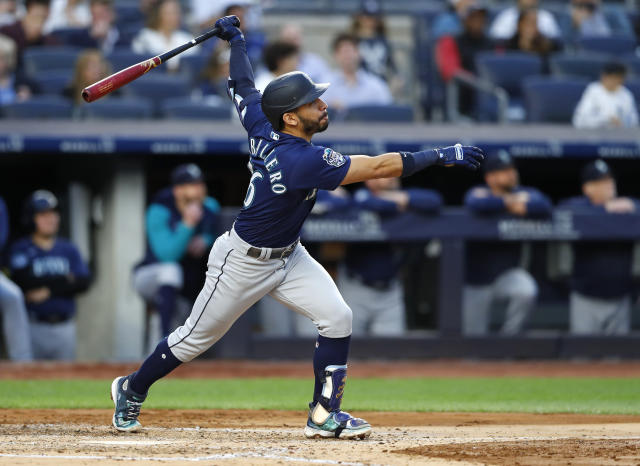 Wong, Kiner-Falefa hit home runs as Mariners rout Yankees