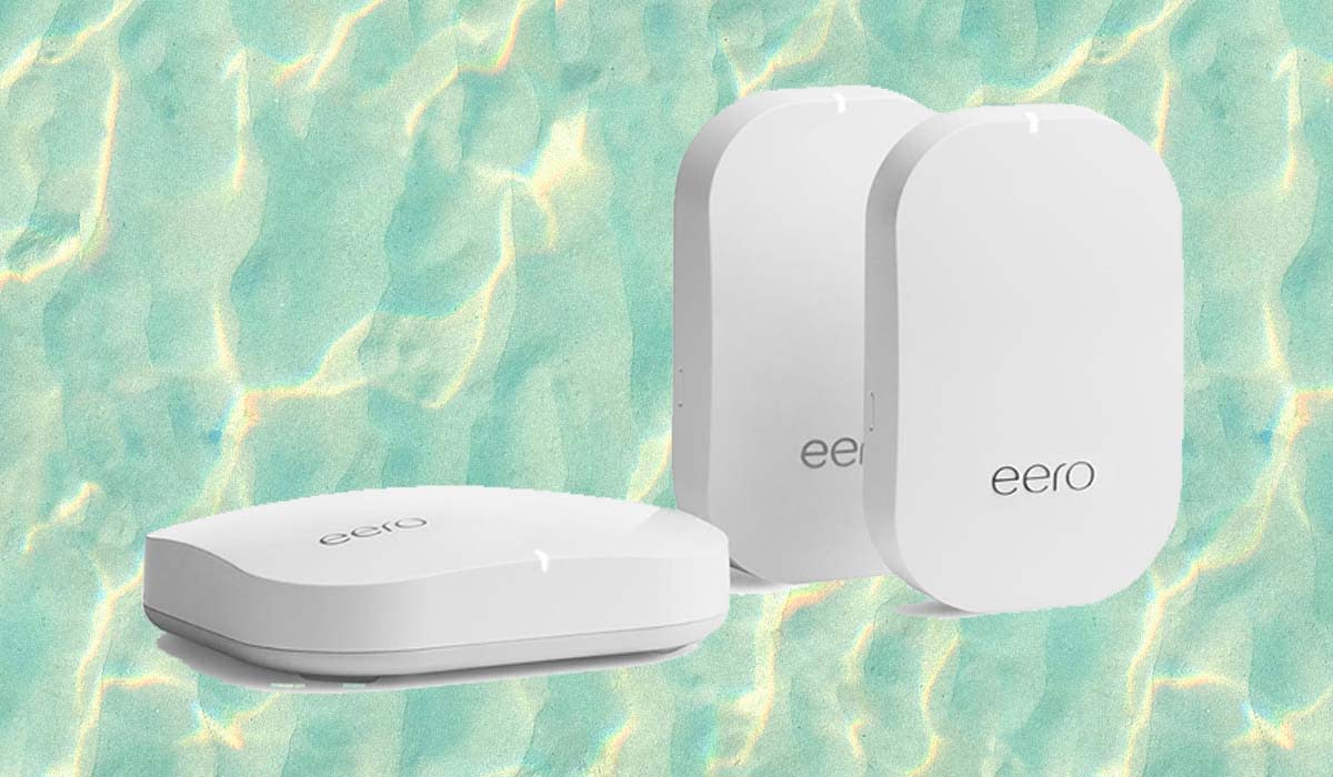 Is weak Wi-Fi ruining your work-from-home efforts? Eero's mesh network will almost certainly help. (Photo: Amazon)