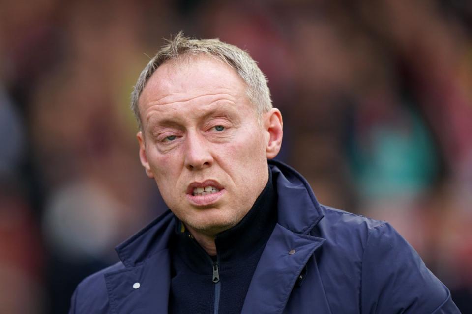 Steve Cooper is not interested in speculation linking him with a summer exit (Tim Goode/PA) (PA Wire)