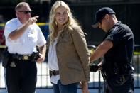 In 2011, <a href="https://people.com/crime/daryl-hannah-arrested-at-protest/" rel="nofollow noopener" target="_blank" data-ylk="slk:Hannah was arrested in Washington, D.C.,;elm:context_link;itc:0;sec:content-canvas" class="link ">Hannah was arrested in Washington, D.C.,</a> along with 100 people during a sit-in in front of the White House. The actress was amongst those protesting the expansion of a pipeline. Before her 2011 arrest, she had already been arrested previously for environmental protests. In 2012, <a href="https://people.com/crime/daryl-hannah-arrested/" rel="nofollow noopener" target="_blank" data-ylk="slk:the Kill Bill actress was arrested again;elm:context_link;itc:0;sec:content-canvas" class="link ">the <em>Kill Bill </em>actress was arrested again</a>, this time in Texas while protesting the creation of the Keystone XL oil pipeline. 