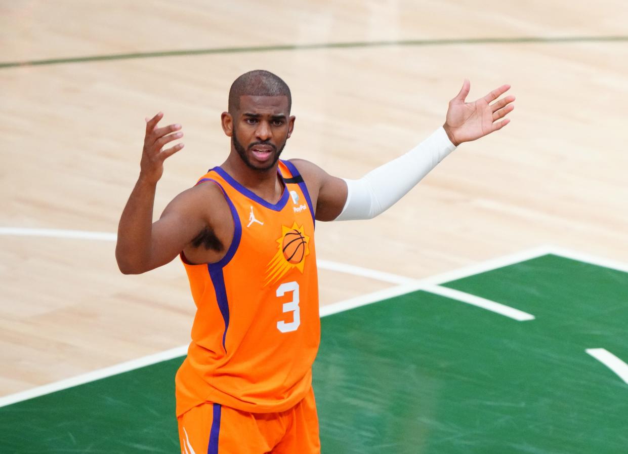 Phoenix Suns guard Chris Paul agreed to a four-year, $120 million deal.