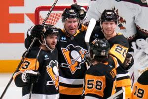 Carter and Guentzel score twice, Penguins end month-long power-play skid in  4-2 win over Arizona 