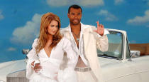 <p>By 2006 Cheryl was a fully fledged Wag having got hitched to Ashley Cole. Quite whose idea this flabbergasting photoshoot to plug the National Lottery was, we’ve no idea. Rumour has it the jackpot plummeted to £50 that week as millions of Brits decided they’d rather stay poor than turn into <i>this.</i><br></p>