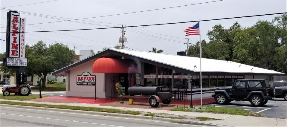 Alpine Steakhouse is at 4520 S. Tamiami Trail, Sarasota.