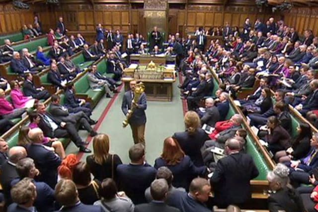 Wild Scenes In Parliament As Labour MP Lloyd Russell-Moyle Kicked Out For Grabbing Ceremonial Mace In Brexit Protest