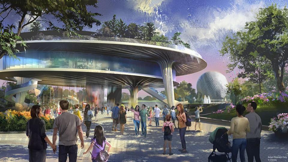 Epcot Pavilion concept art