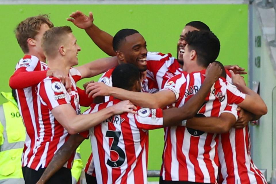 Ivan Toney is expected to feature. (Action Images via Reuters)