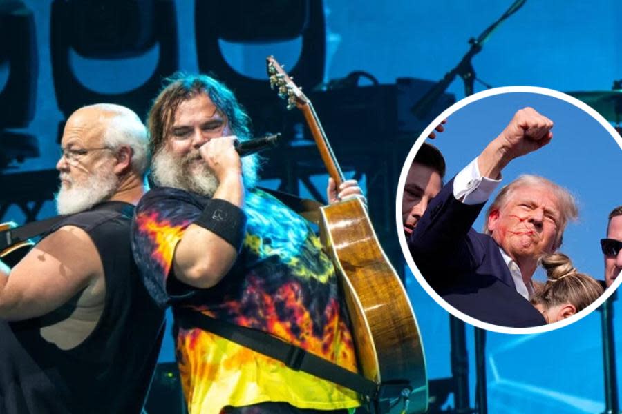 Jack Black cancela gira de Tenacious D porque Kyle Gass se burló del atentado a Donald Trump