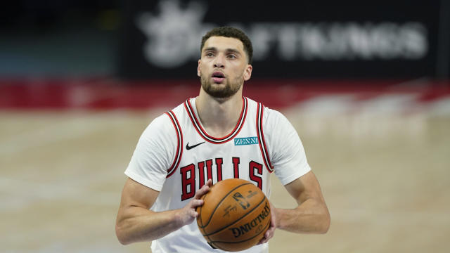 Zach LaVine - Chicago Bulls - City Edition Jersey - Scored Team-High 33  Points - 2020-21 NBA Season