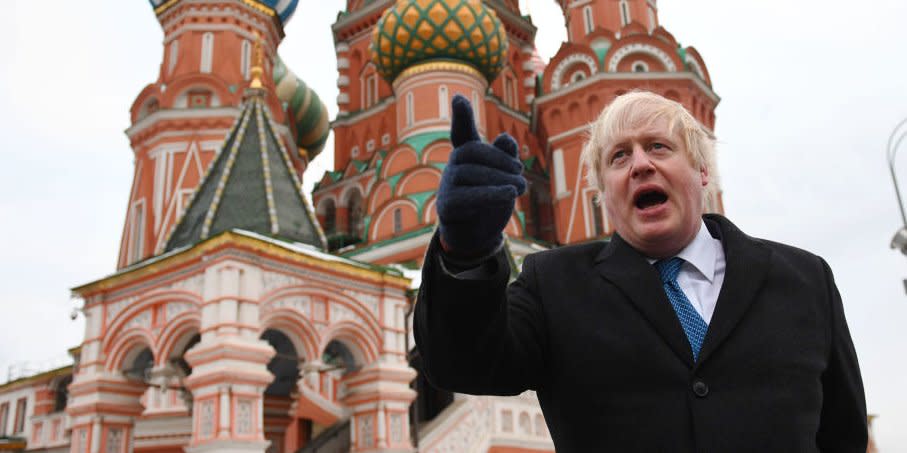 boris johnson russia