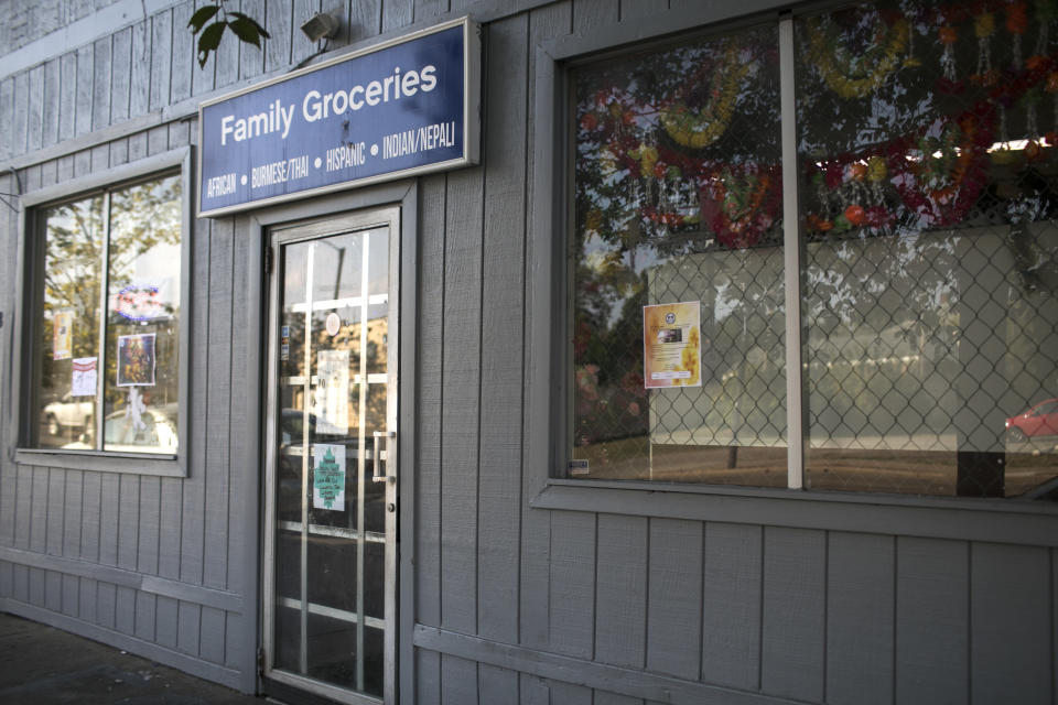 Family Groceries in Akron, Ohio.