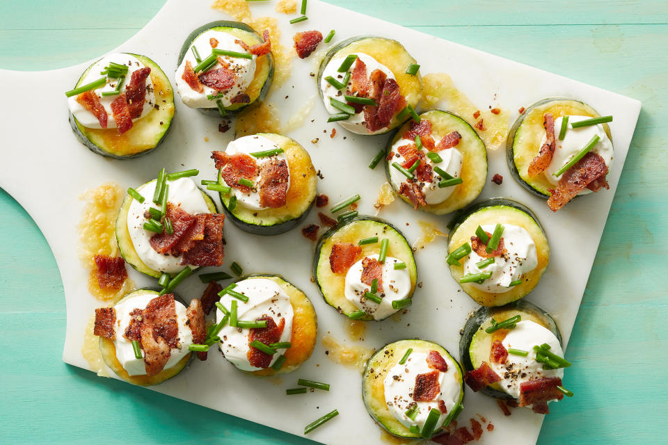 Loaded Zucchini Bites