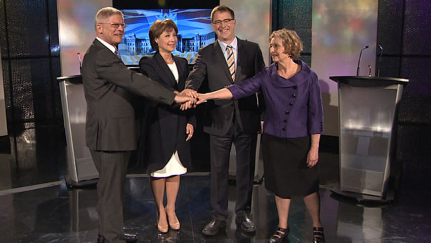 B.C. party leaders' debate format