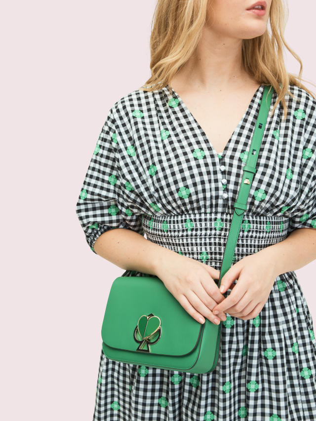 Kate Spade Nicola Twistlock Shoulder Bag, Evergreen, One Size