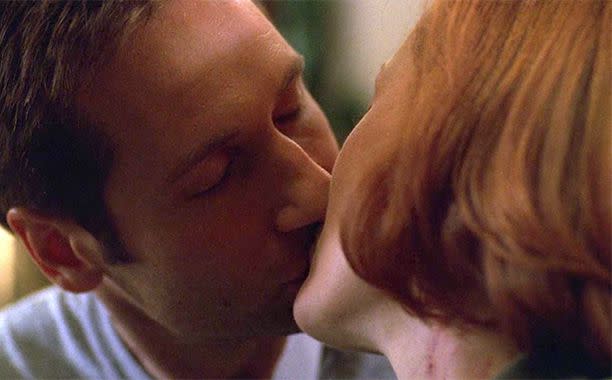 FOX David Duchovny and Gillian Anderson on 'The X-Files'