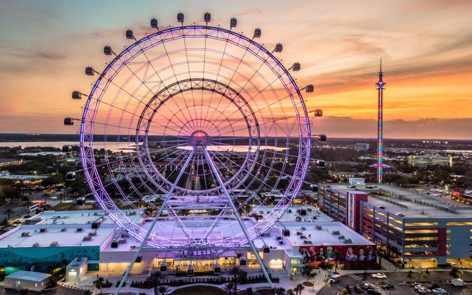 the wheel, icon park, orlando