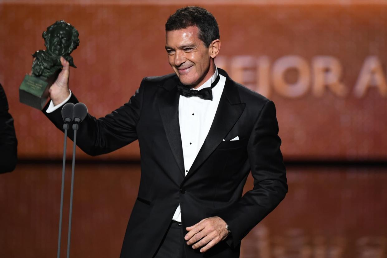 Antonio Banderas en janvier 2020 - GABRIEL BOUYS - AFP