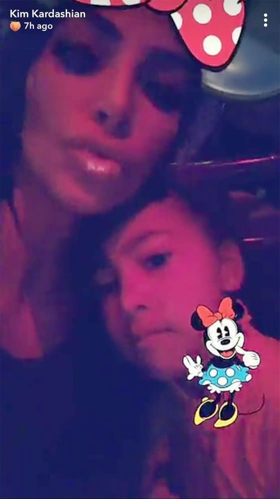 Kim Kardashian West and daughter North