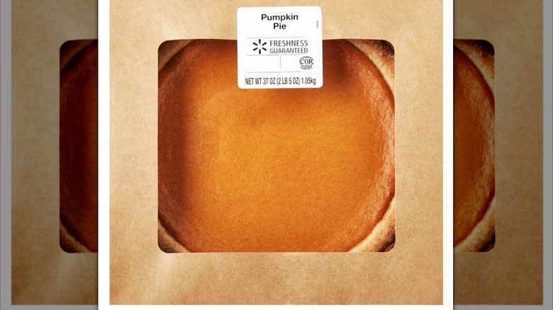 Walmart boxed pumpkin pie