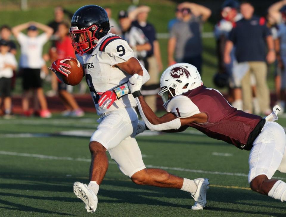 Hartley's Trey Saunders is one of the top players in central Ohio.