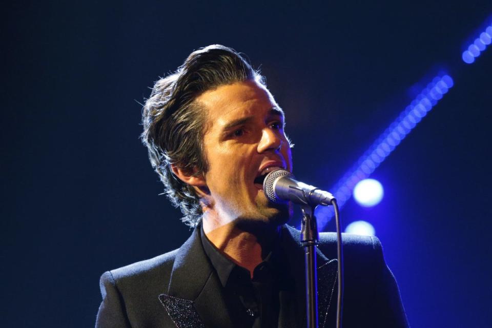 Brandon Flowers in concert (PA Archive)