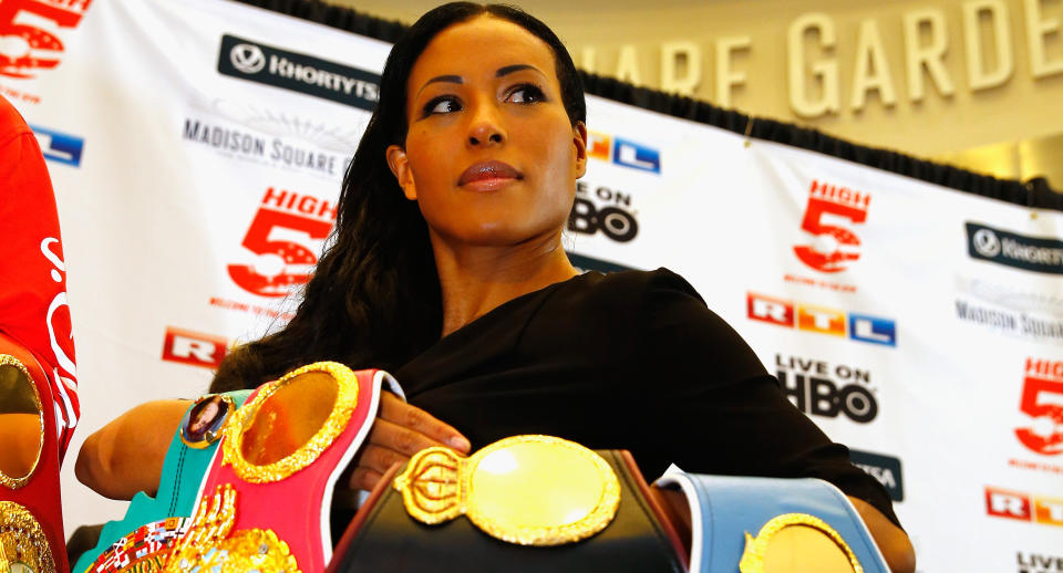 Cecilia Braekhus (32-0, 9 KOs) will make HBO history when she faces former middleweight champion Kali Reis (13-6-1) on Saturday at the StubHub Center in Carson, California. (Getty Images)