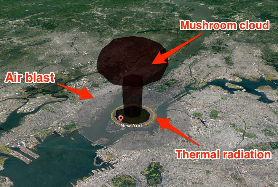 New York Nuclear Attack