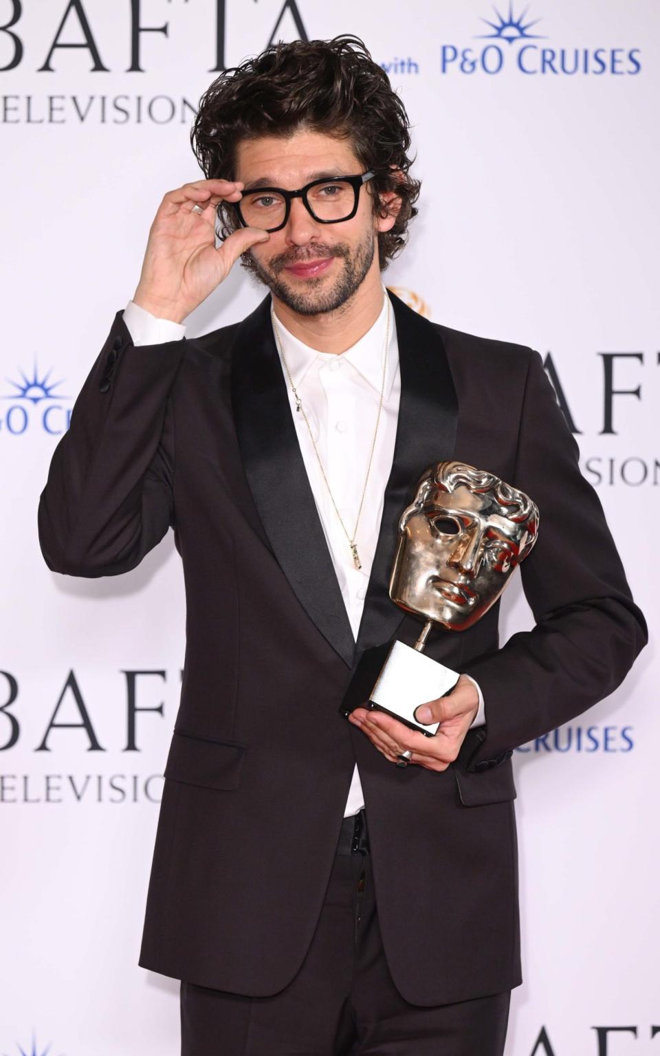 Ben Whishaw, who also voiced Paddington, won best leading actor for This Is Going To Hurt - Karwai Tang