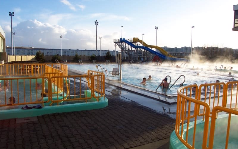 Geothermal pool, Reykjavik