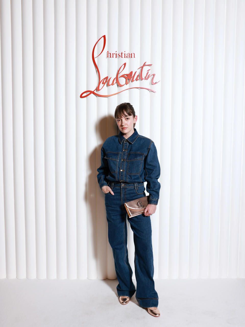 Laurence Fortin Cote at Christian Louboutin’s Fall 2024 Presentation