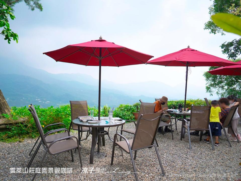 台南白河｜雲萊山莊庭園景觀咖啡