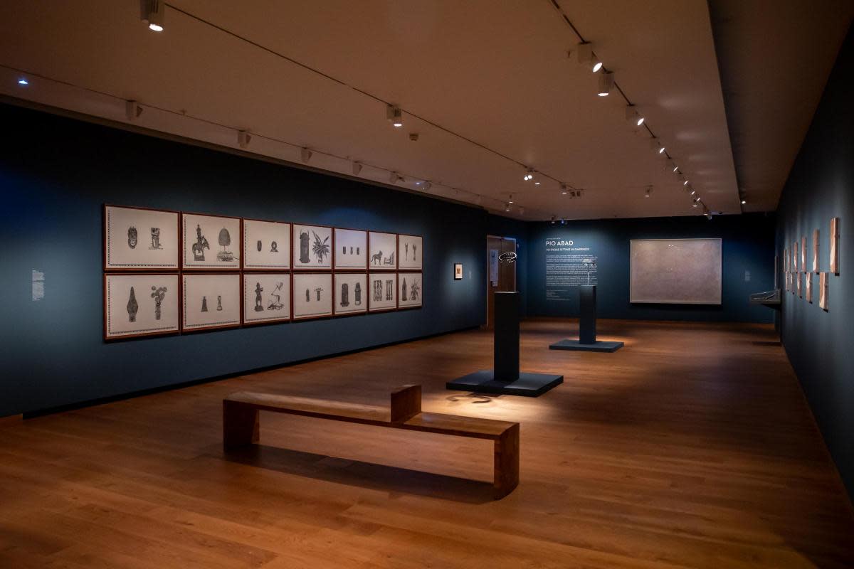 Pio Abad's exhibition <i>(Image: Hannah Pye for the Ashmolean)</i>