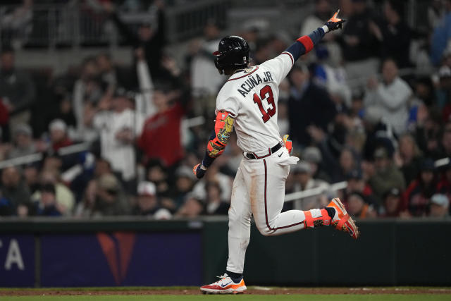 Photos: Vaughn Grissom hits home run as Braves beat Red Sox