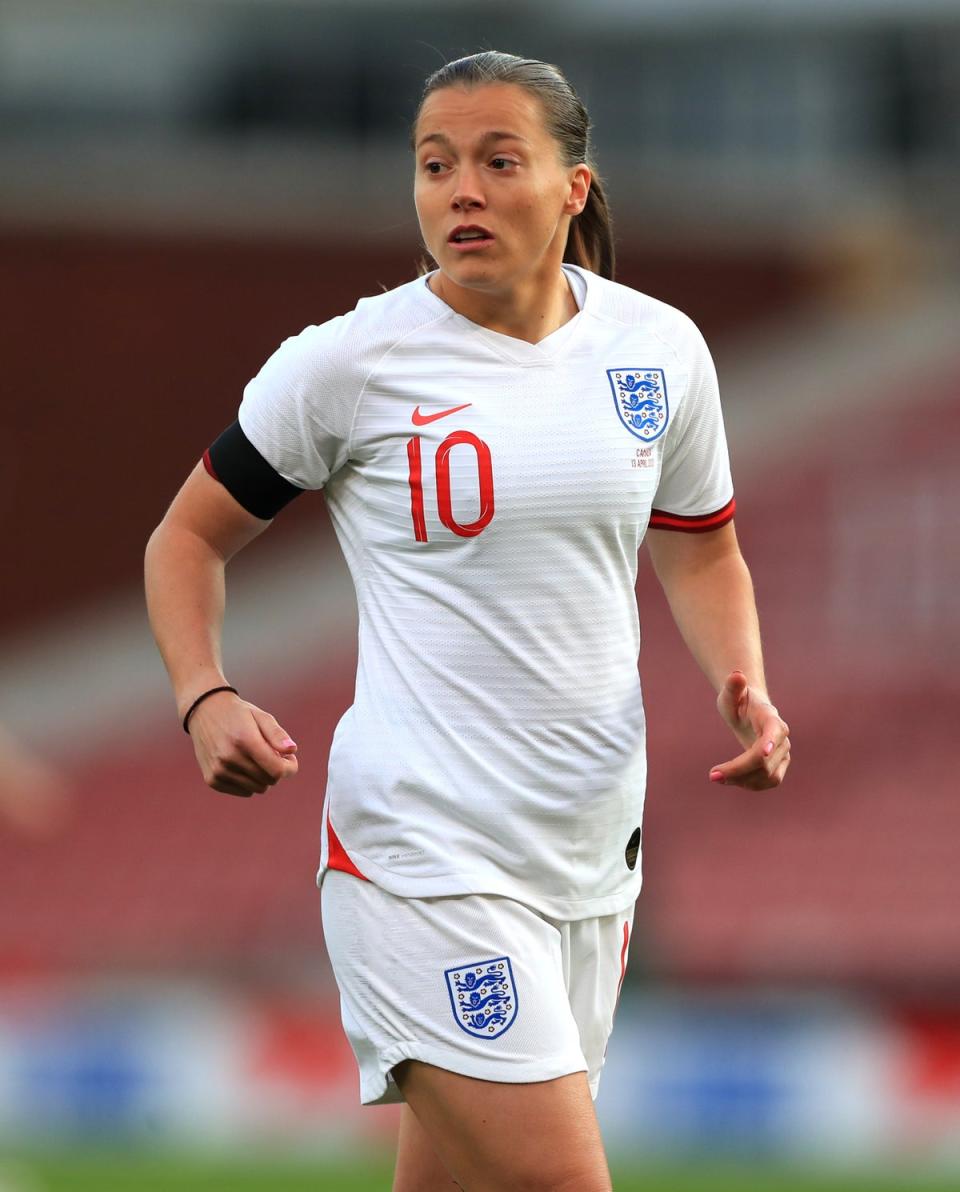 England’s Fran Kirby made the squad despite her fitness struggles (Mike Egerton/PA) (PA Wire)
