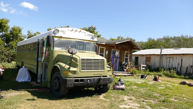 All aboard: Manitoba couple converting used school bus into eco-friendly, affordable home