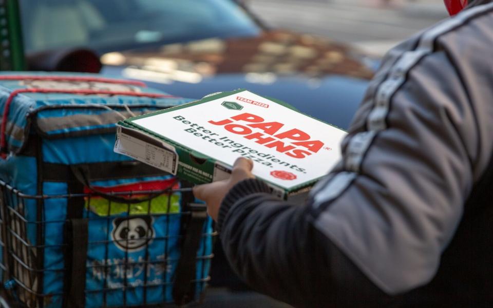 Papa Johns said it had identified  'underperforming' locations in the UK